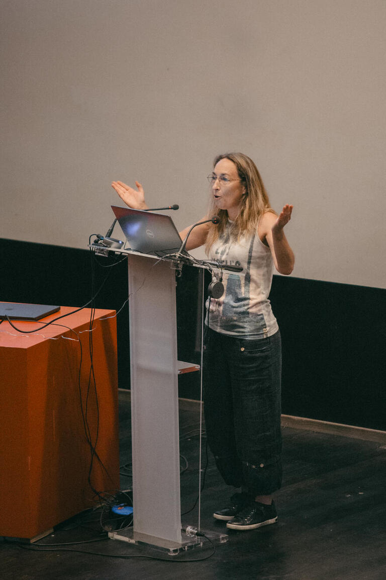 Lecture  on gender equality by Isabelle Regner Vice President of Aix-Marseille University